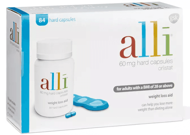 Alli 60mg Capsules, hard