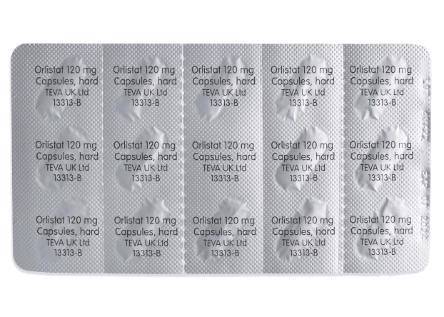 Orlistat 120mg Capsules, hard