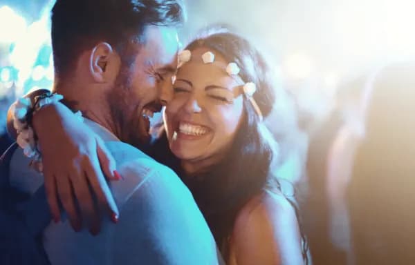 A happy couple