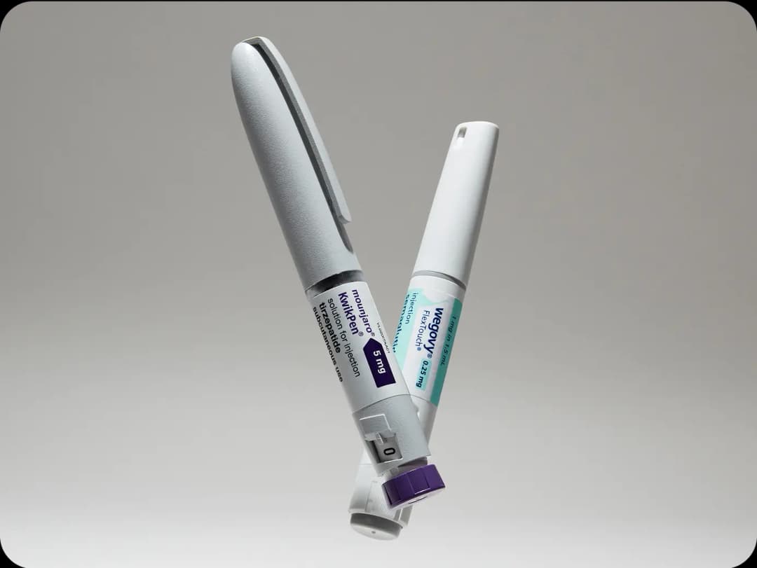 Mounjaro and Wegovy pens