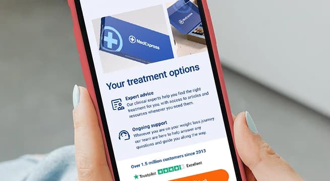 The MedExpress mobile app