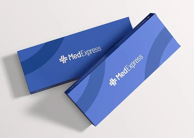 Two MedExpress weight loss treatment boxes