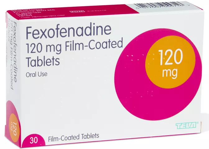 fexofenadine hay fever medication